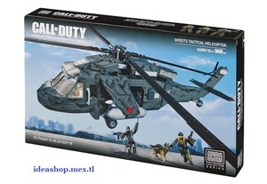 Tactical Helicopter Blackhawk Ghosts call of duty Megabloks